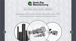 Desktop Screenshot of greenbaymfgco.com